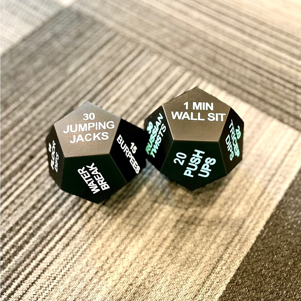 Exercise/Fitness Dice